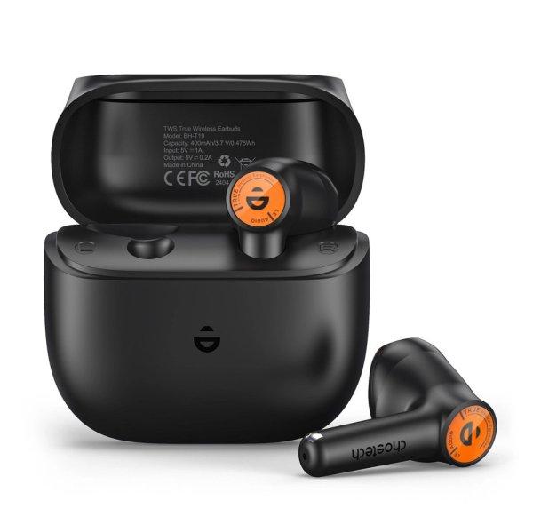 Choetech BH-T19 EyeAura Minion wireless TWS in-ear Bluetooth 5.3 IPX4 headphones
- black