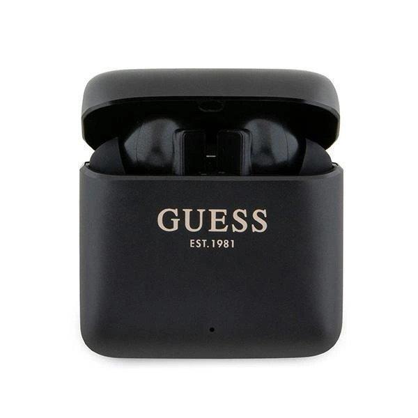 Guess Bluetooth headphones GUTWSSU20ALEGK TWS + docking station black/black
Printed Logo