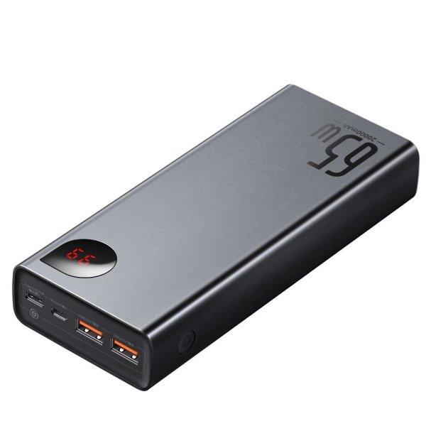 Baseus Adaman powerbank 2x USB / 1x USB Type C / 1x micro USB 20000mAh 65W Quick
Charge 4.0 Power Delivery black (PPIMDA-D01)