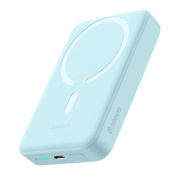 Baseus Magnetic Mini induction power bank 10000mAh 30W - blue + USB-C - USB-C
cable