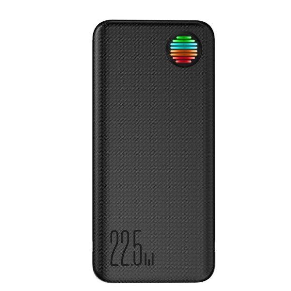 Joyroom JR-L015 20000mAh 22.5W Powerbank with USB-C Lightning Cables - Black