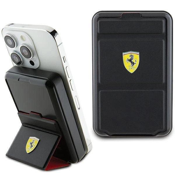 Powerbank Ferrari Metal Logo MagSafe induction 15W 10000 mAh with stand function
- black