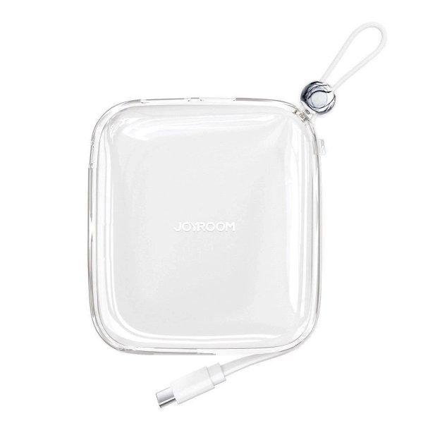 Powerbank Joyroom JR-L004 10000mAh USB-C USB-A - white