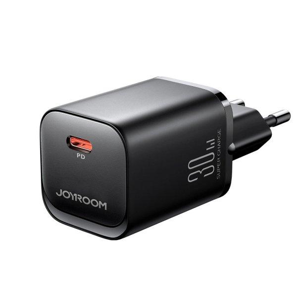 Joyroom JR-TCF07EU Speed ?Series 30W USB-C PD/QC/AFC/FCP wall charger - black