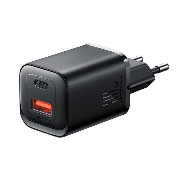 Joyroom JR-TCF08EU Speed ?Series 30W PD/QC/AFC/FCP fast wall charger - black