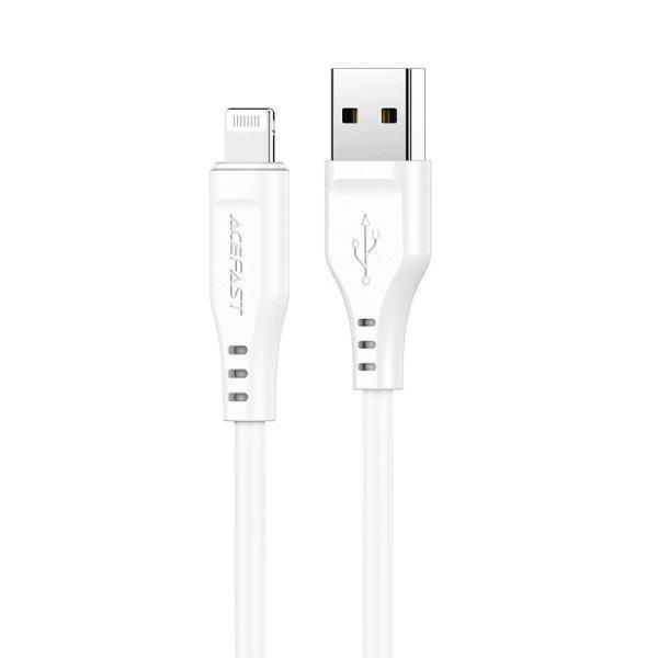 Acefast MFI USB cable - Lightning 1.2m, 2.4A white (C3-02 white)