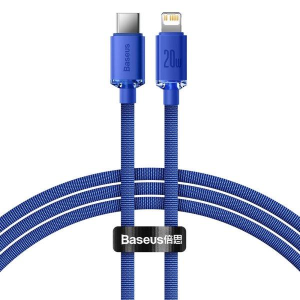 Baseus CAJY000203 Lightning - USB-C PD cable 20W 480Mb/s 1.2m - blue