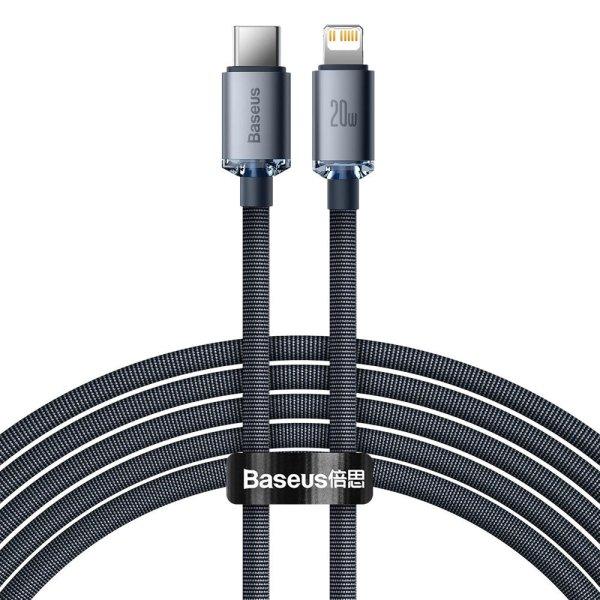 Baseus CAJY000301 Lightning - USB-C PD QC cable 20W 480Mb/s 2m - black