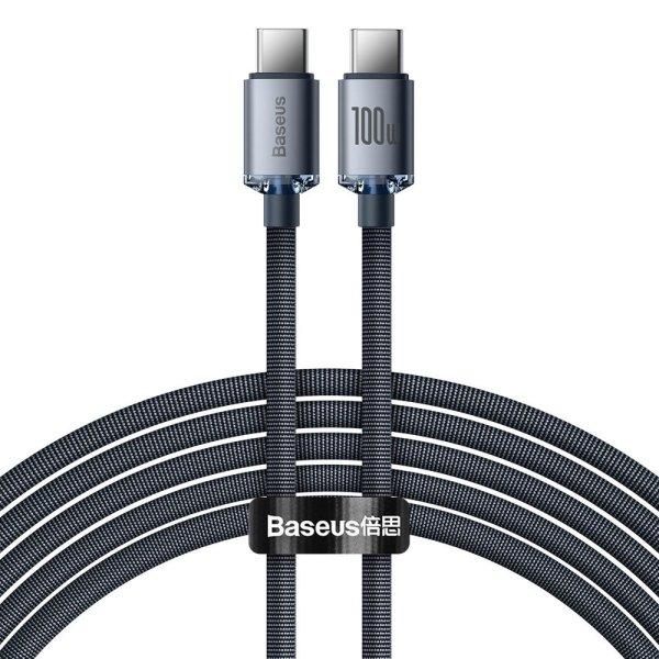 Baseus CAJY000701 USB-C - USB-C PD cable 100W 5A 480Mb/s 2m - black