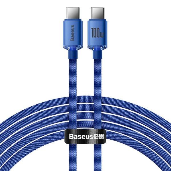 Baseus CAJY000703 USB-C - USB-C PD cable 100W 480Mb/s 2m - blue