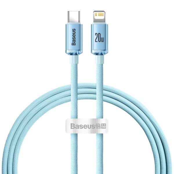 Baseus CAJY001303 Lightning - USB-C PD cable 20W 480Mb/s 1.2m - blue