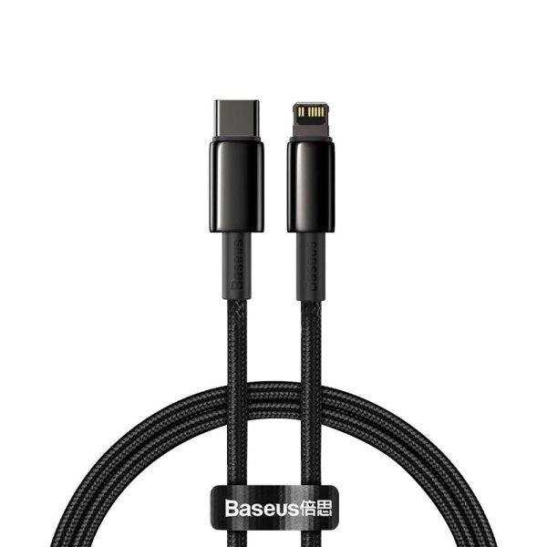 Baseus CATLWJ-01 Lightning - USB-C PD cable 20W 480Mb/s 1m - black