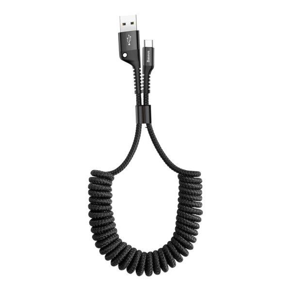 Baseus Fish Eye cable USB-A / USB-C 2A 1m - black