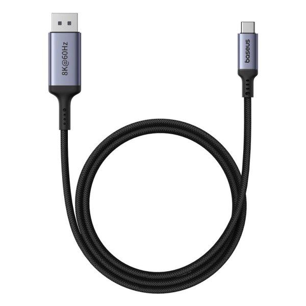 Baseus High Definition Series USB-C to DisplayPort 1.4 8K 60Hz Unidirectional
Cable 1.5m - Black