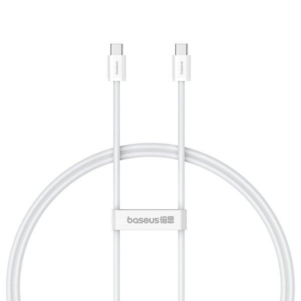 Baseus Superior Series ll USB-C - USB-C 30W 480Mb/s cable 1m - white