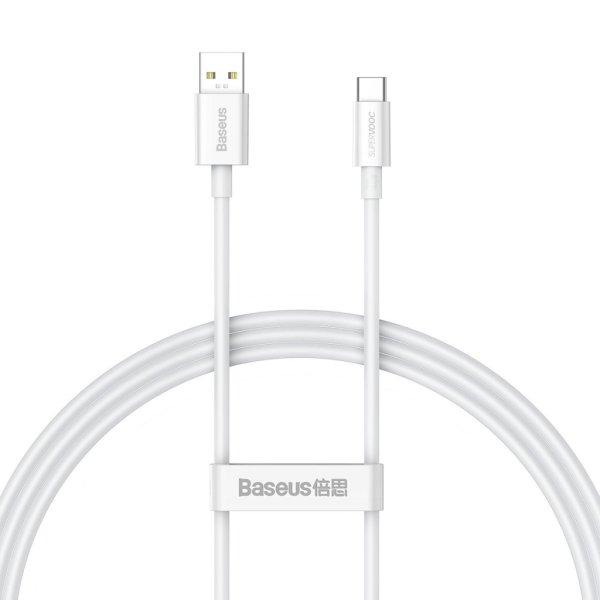 Baseus Superior Series SUPERVOOC USB-A to USB-C 65W 1m cable white