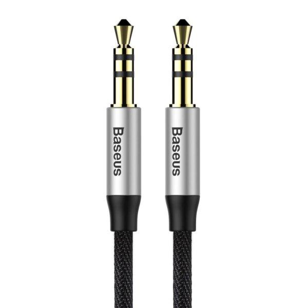 Baseus Yiven M30 stereo audio cable AUX 3.5 mm male mini jack 1.5 m silver-black
(CAM30-CS1)