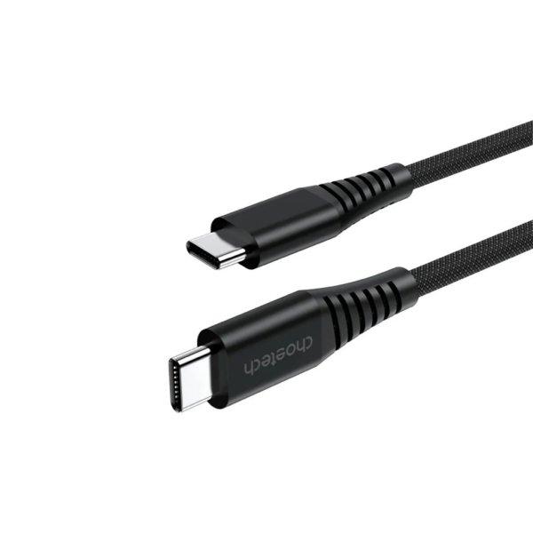 Choetech XCC-1051 magnetic USB-C / USB-C PD 3.1 cable 240W 1.8m - black