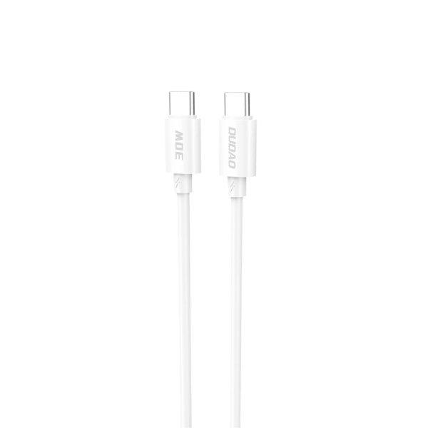 Dudao L4C USB-C / USB-C cable 30W 1.2m - white