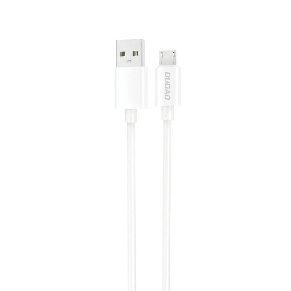 Dudao L4SM USB-A / micro USB cable 2A 1m - white