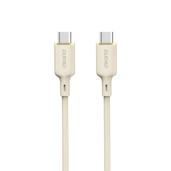 Dudao L7SCC USB-C - USB-C cable 100W 1m - beige