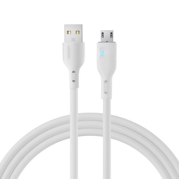 Joyroom Premium Series A13 USB-A / micro USB 2.4A 2m Cable - White