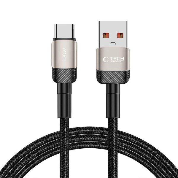 Tech-Protect UltraBoost Evo USB-C / USB-C cable 100W 5A 2m - titanium