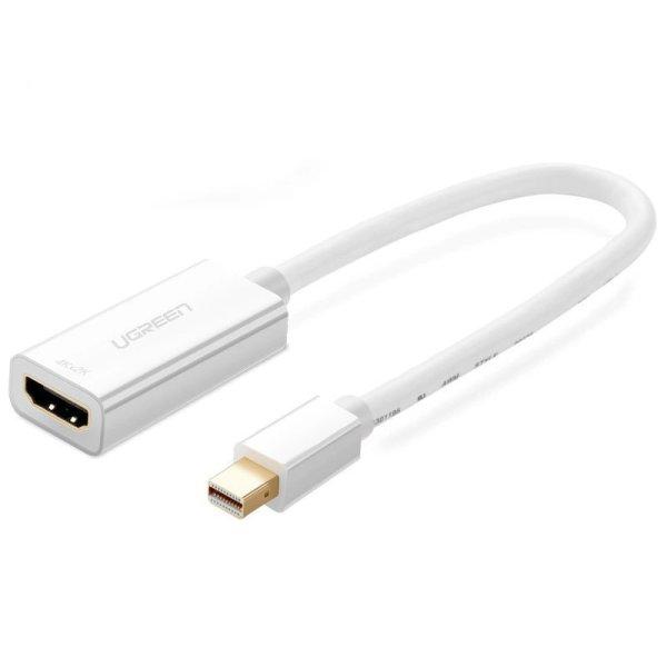 Ugreen MD112 10460 mini DisplayPort (male) / HDMI (female) FHD 1080p adapter -
white