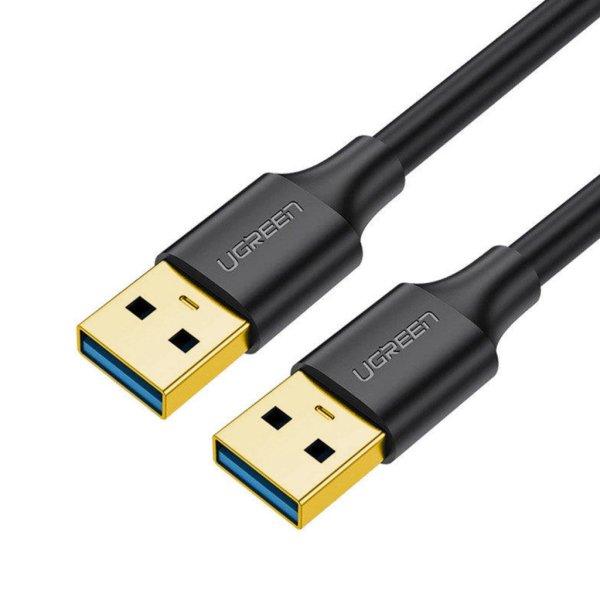 Ugreen US128 10369 USB-A 3.0 / USB-A 3.0 5Gb/s 0.5m cable - black