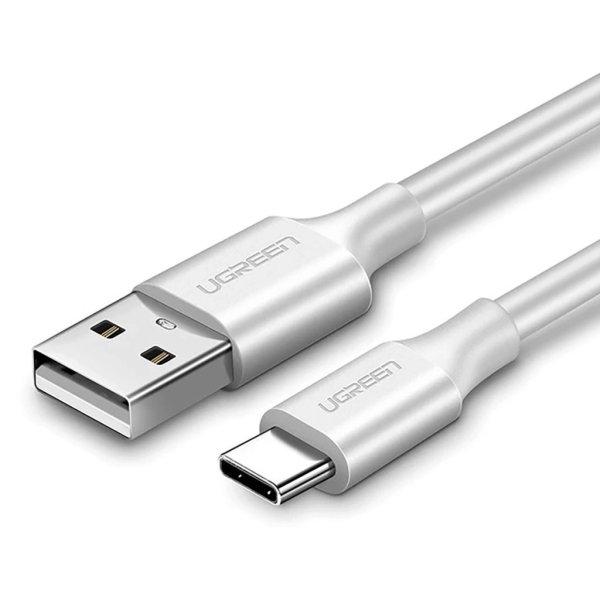 Ugreen US287 60121 USB-A / USB-C 3A cable 1m - white