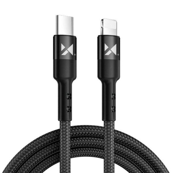 Wozinsky WUC-PD-CL2B Lightning - USB-C PD 18W 480Mb/s 2m cable - black