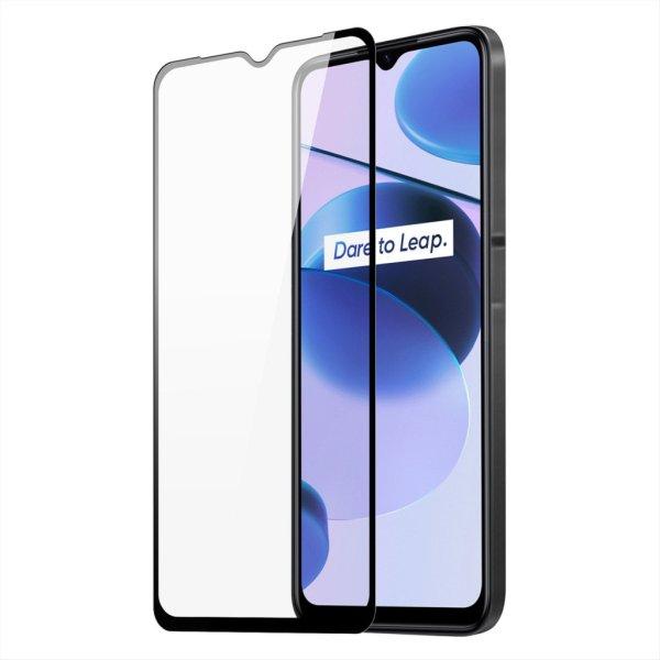 Dux Ducis 9D Tempered Glass full screen 9H tempered glass with frame Realme C35
black (case friendly)