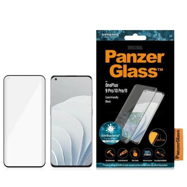 PanzerGlass E2E Microfracture antibacterial glass on OnePlus 9 Pro / 10 Pro / 11
- with black frame