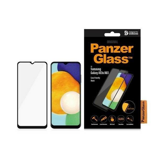 PanzerGlass E2E Regular tempered glass for Samsung Galaxy A03 - with black frame