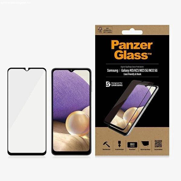 PanzerGlass E2E Regular Tempered Glass for Samsung Galaxy A12 / A23 / M23 / M33
5G - with Black Frame