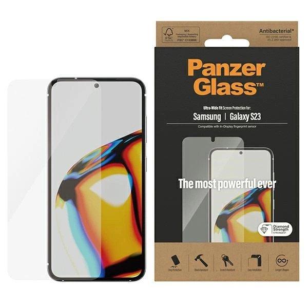 PanzerGlass Ultra-Wide Fit tempered glass for Samsung Galaxy S23