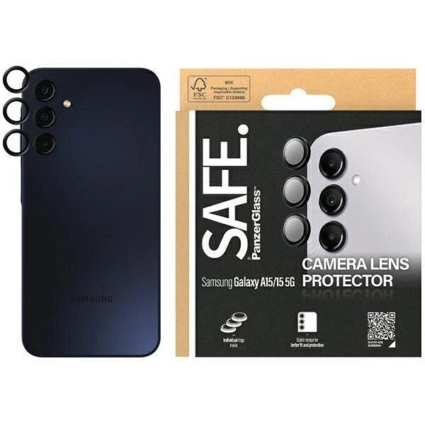 SAFE by PanzerGlass camera cover for Samsung Galaxy A15 / A15 5G - with black
frame