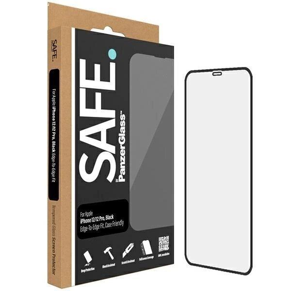 SAFE by PanzerGlass Edge-to-Edge tempered glass for iPhone 12 / 12 Pro - with
black frame