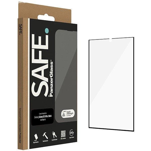 SAFE by PanzerGlass tempered glass for Samsung Galaxy S23 Ultra - with black
frame