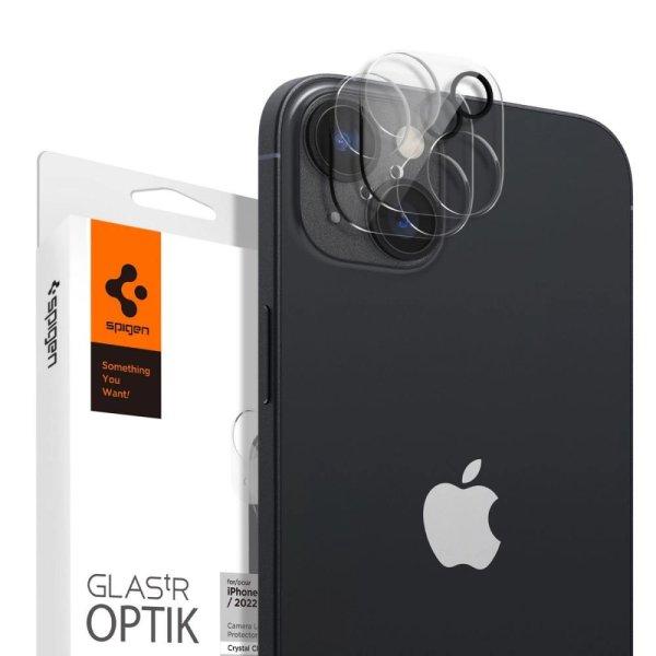 Spigen Optik.TR Camera Protector Tempered glass for the camera island iPhone
14/14 Plus 2 pcs clear