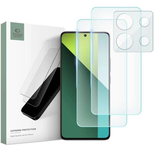 Tech-Protect Supreme Set for Xiaomi Redmi Note 13 Pro 5G / Poco X6 5G 2x
Tempered Glass for Display / Tempered Glass for Camera