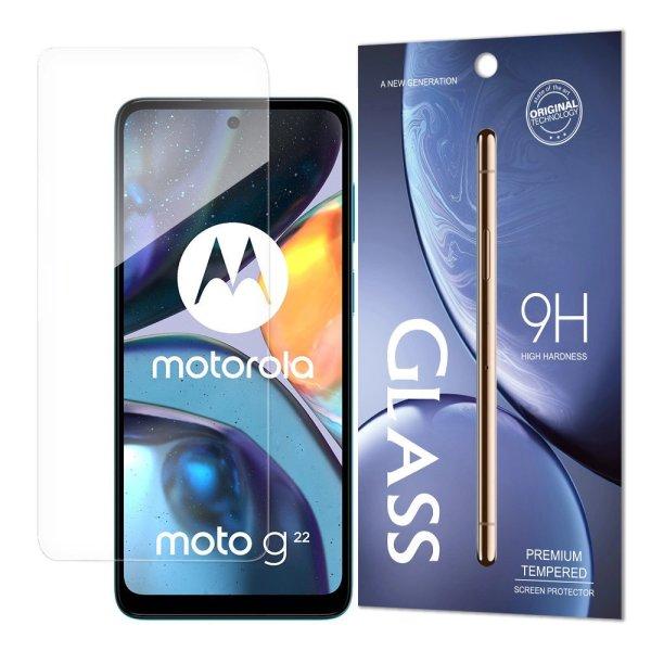 Tempered Glass 9H screen protector for Motorola Moto G22 (packaging - envelope)