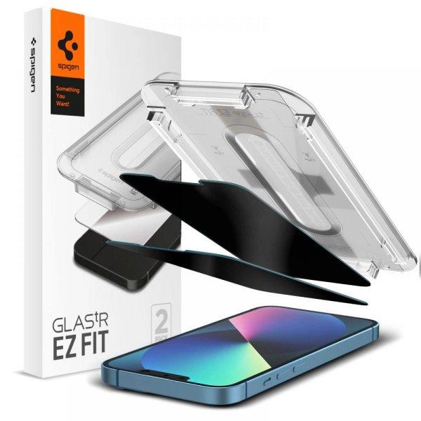 TEMPERED GLASS Spigen GLAS.TR "EZ FIT" 2-PACK IPHONE 13 / 13 PRO
PRIVACY