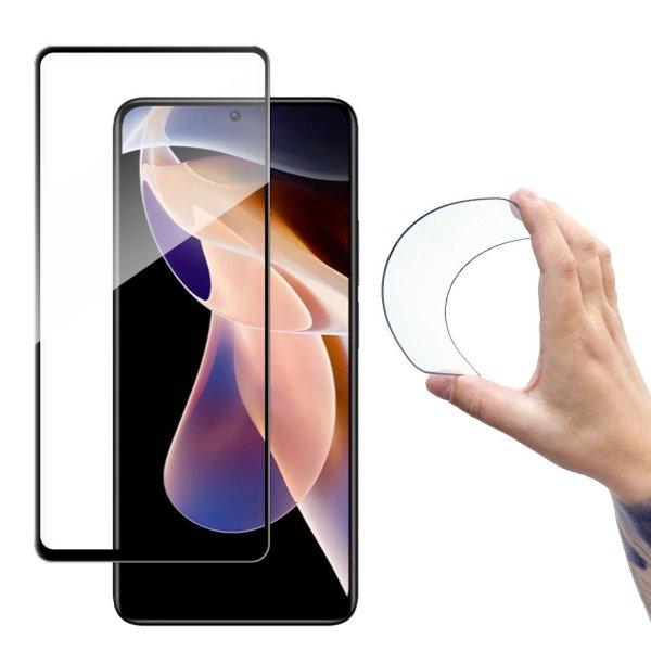 Wozinsky Full Cover Flexi Nano Glass Film Tempered Glass With Frame Xiaomi Redmi
Note 11 Pro + / 11 Pro Transparent