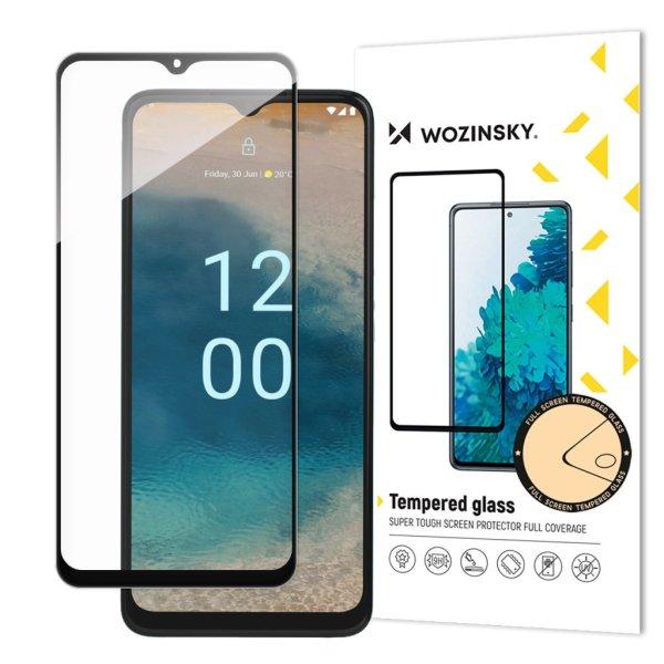 Wozinsky Full Glue Tempered Glass Tempered Glass For Nokia G22 9H Full Screen
Cover With Black Frame