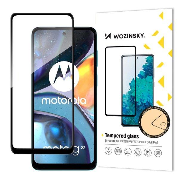 Wozinsky Super Durable Full Glue Tempered Glass Full Screen With Frame Case
Friendly Motorola Moto G22 Black