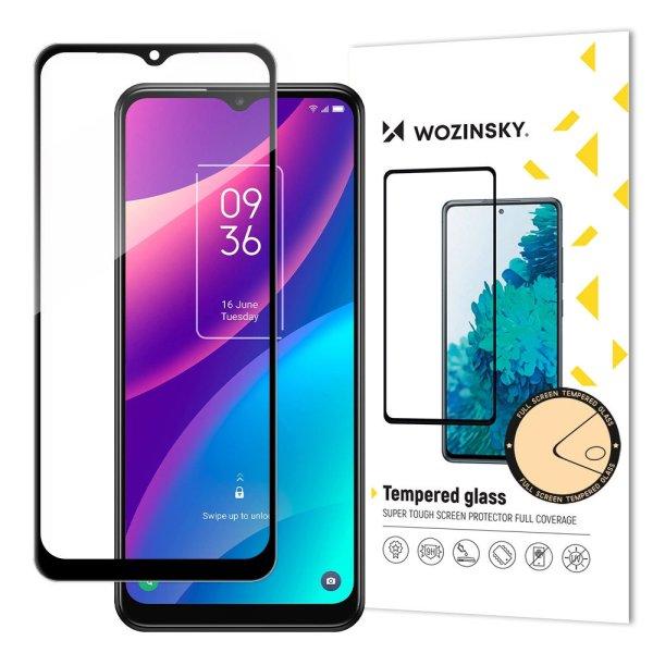 Wozinsky super durable Full Glue tempered glass full screen with frame Case
Friendly TCL 30 SE black