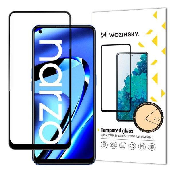 Wozinsky Super Tough Full Glue Tempered Glass Full Screen With Frame Case
Friendly Realme Narzo 50A Black