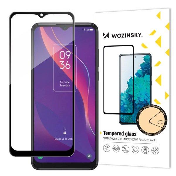 Wozinsky super tough Full Glue tempered glass full screen with frame Case
Friendly TCL 306 black