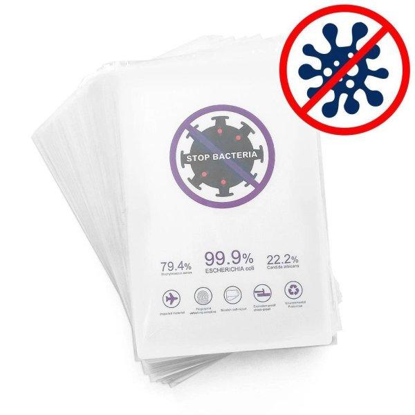 50 pcs. Hydrogel, antibacterial, self-healing foil for cutting with a plotter
(18cm x 12cm)